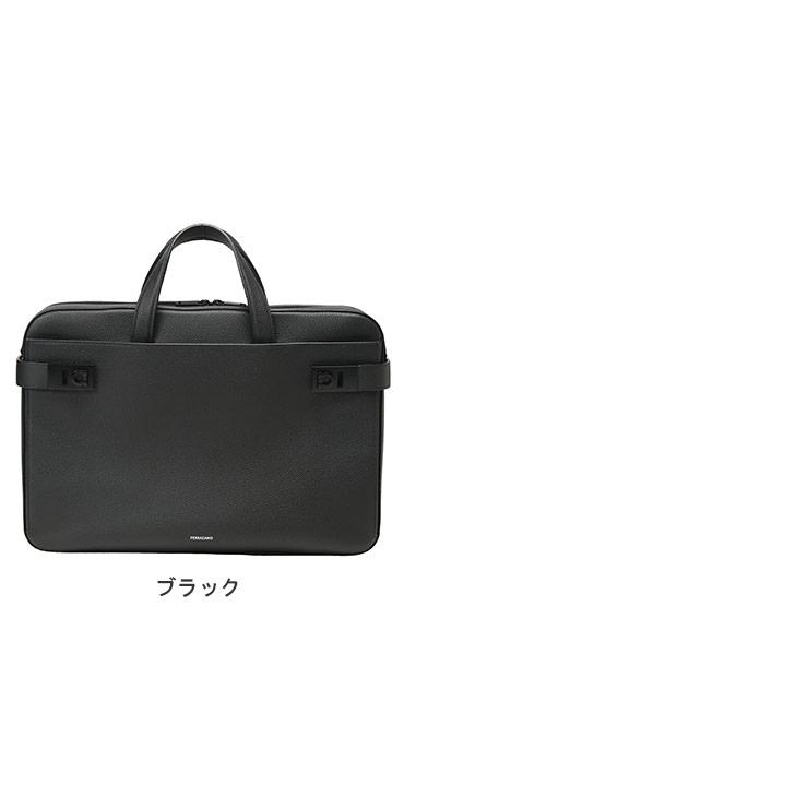 サルヴァトーレフェラガモ Salvatore Ferragamo メンズ ブリーフバッグ 2WAY ガンチーニ カーフレザー ビジネスバッグ FG241652 ブランド 鞄 ビジネス トートの画像