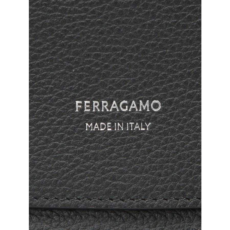 サルヴァトーレフェラガモ Salvatore Ferragamo メンズ トートバッグ 2WAY カーフレザー フラップ ブリーフバッグ FG241607 ブランド 鞄 ビジネス ショルダーの画像