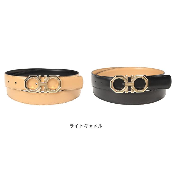 サルヴァトーレフェラガモ Salvatore Ferragamo メンズ ベルト リバーシブル ピンバック FG670266 ブランド ベルト フォーマル カジュアル レザー ギフトの画像