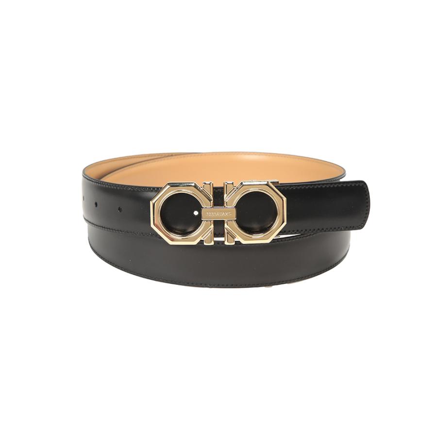 サルヴァトーレフェラガモ Salvatore Ferragamo メンズ ベルト リバーシブル ピンバック FG670266 ブランド ベルト フォーマル カジュアル レザー ギフトの画像