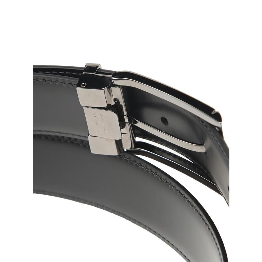 サルヴァトーレフェラガモ Salvatore Ferragamo メンズ ベルト リバーシブル ピンバック FG679497 ブランド ベルト フォーマル カジュアル レザー ギフトの画像
