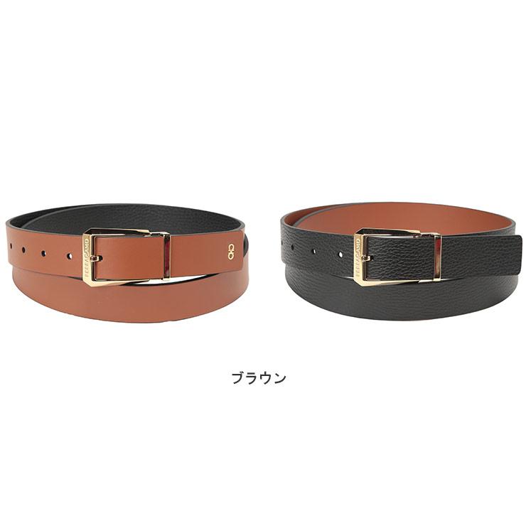 サルヴァトーレフェラガモ Salvatore Ferragamo メンズ ベルト リバーシブル ピンバック FG670374 ブランド ベルト フォーマル カジュアル レザー ギフトの画像