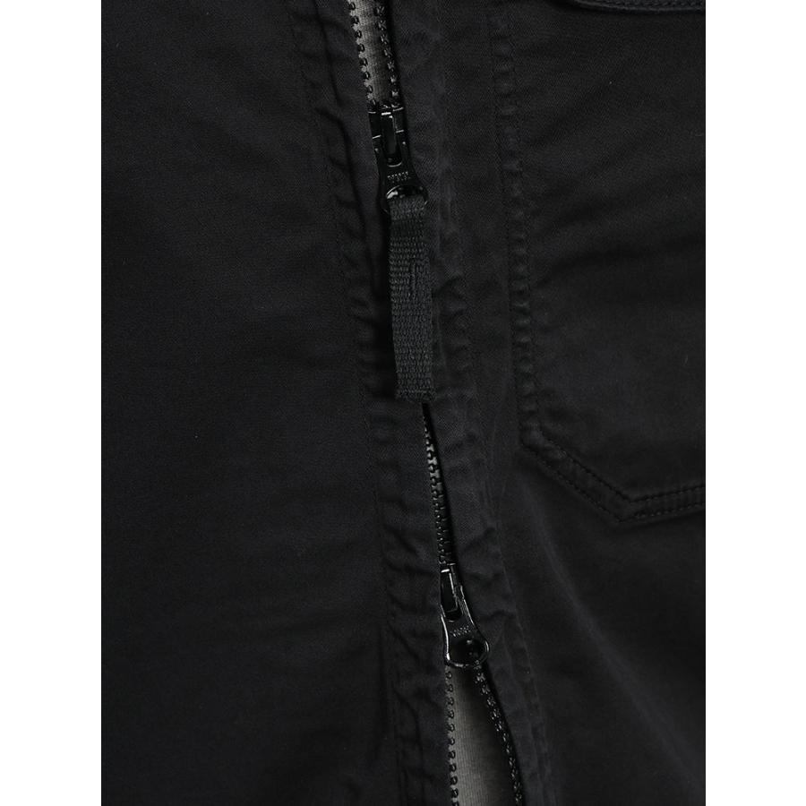 ストーンアイランド STONE ISLAND メンズ シャツジャケット SI200015S0012ロゴワッペン ポケット フルジップ ジャケット ブランド アウター ジップ ブルゾン 春の画像