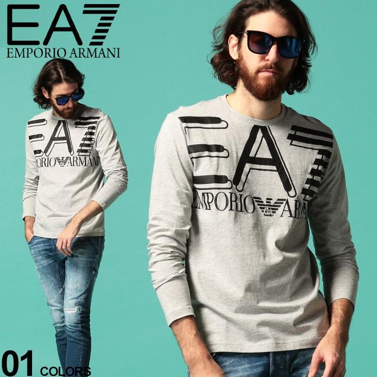 エンポリオ アルマーニ メンズ Tシャツ 長袖 Emporio Armani Ea7 ロンt ロゴ プリント クルーネック ブランド トップス カットソー Ea3hpt11pj02z ゼンオンライン 通販 Yahoo ショッピング