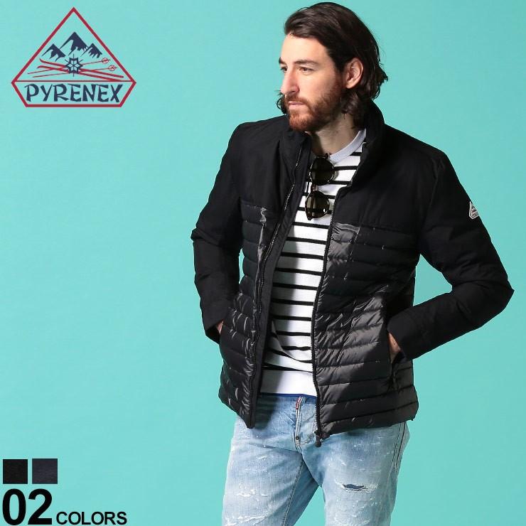 ピレネックス メンズ ライト ダウンジャケット Pyrenex ライトダウン フード収納 ブランド Laudon Hybrid Jacket ライトアウター ブルゾン Pnhmn001 ゼンオンライン 通販 Yahoo ショッピング