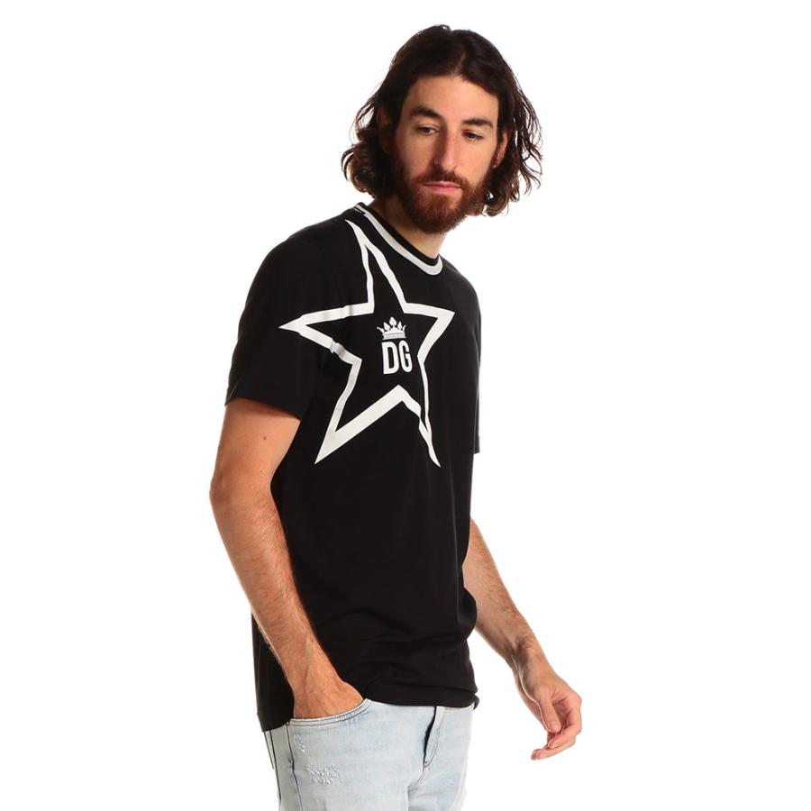 ドルガバ メンズ Dolce Gabbana ドルチェ ガッバーナ Tシャツ 半袖 Dg スター プリント クルーネック ブランド トップス 星 ロゴ コットン Dgg8kd0tfi7k4 ゼンオンライン 通販 Yahoo ショッピング