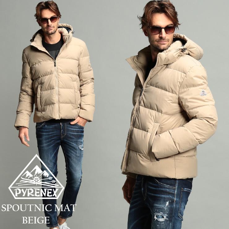 ピレネックス メンズ ダウンジャケット Pyrenex 防風 撥水 フード スプートニック マット Spoutnic Mat Barley ブランド アウター ダウン パーカー Pnhmo009 42 ゼンオンライン 通販 Yahoo ショッピング