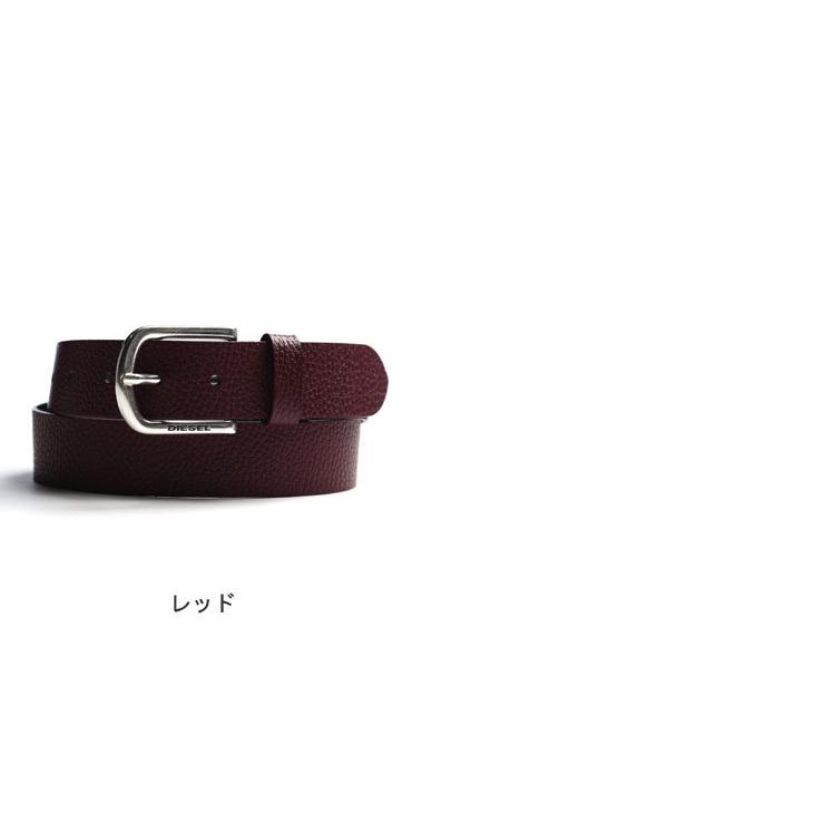 ディーゼル メンズ ベルト Diesel レザー ロゴ バックル ブランド レザーベルト 赤 ワイン バーガンディ 本革 Dsxp0396 ゼンオンライン 通販 Yahoo ショッピング