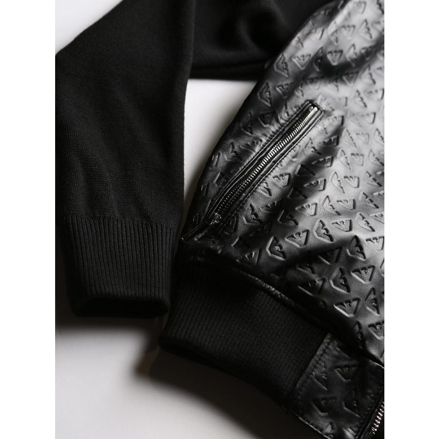 エンポリオ アルマーニ メンズ レザージャケット EMPORIO ARMANI