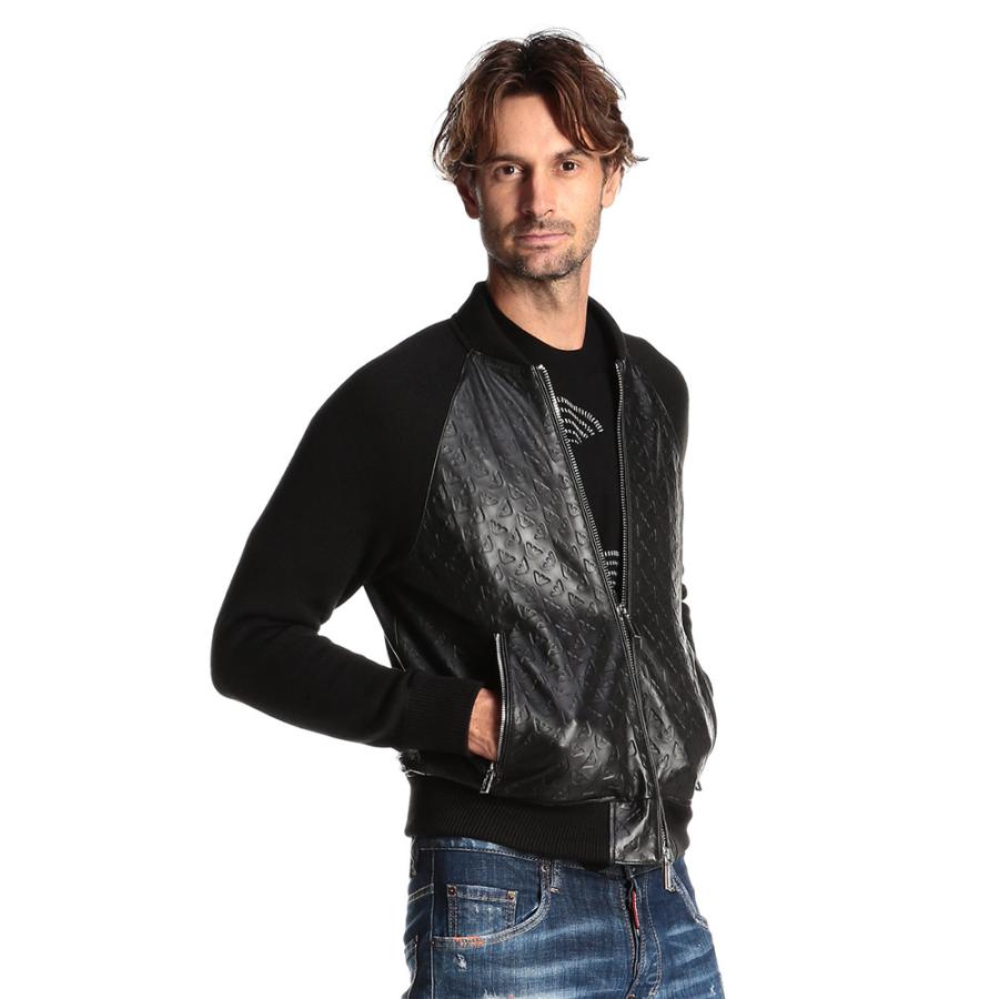 エンポリオ アルマーニ メンズ レザージャケット EMPORIO ARMANI