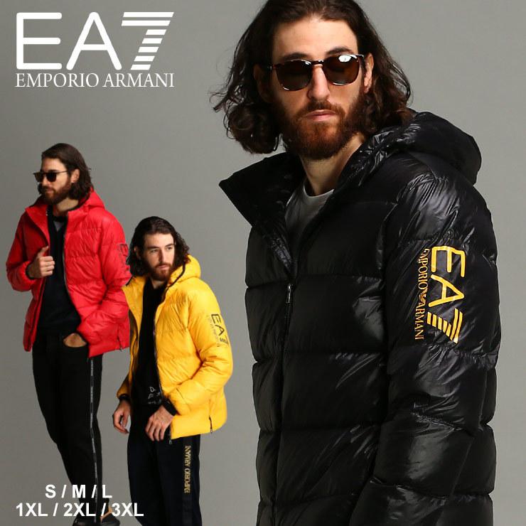 エンポリオ アルマーニ メンズ ダウンジャケット Emporio Armani Ea7 ロゴ プリント フード ダウン ブルゾン ブランド アウター パーカー Ea6hpb53pnr4z ゼンオンライン 通販 Yahoo ショッピング