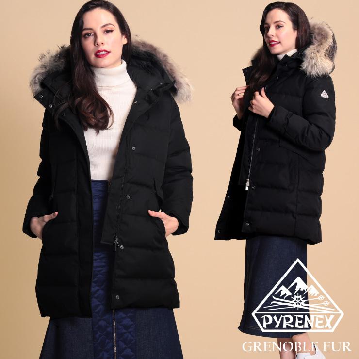 ピレネックス レディース ダウンジャケット Pyrenex ファー フード ダウンコート 黒 Grenoble Fur グルノーブル ブランド アウター ダウン ロング Pnlhwo034 15 ゼンオンライン 通販 Yahoo ショッピング