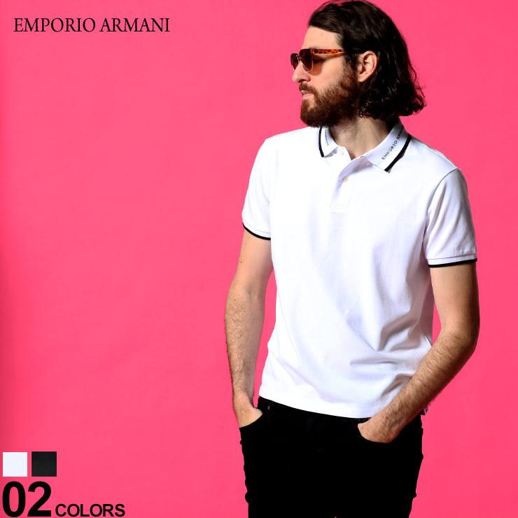 エンポリオアルマーニ メンズ ポロシャツ EMPORIO ARMANI リブライン ロゴ 半袖 ブランド トップス ポロ コットン  EA3K1FA41JPTZ :7537215932:ゼンオンライン - 通販 - Yahoo!ショッピング