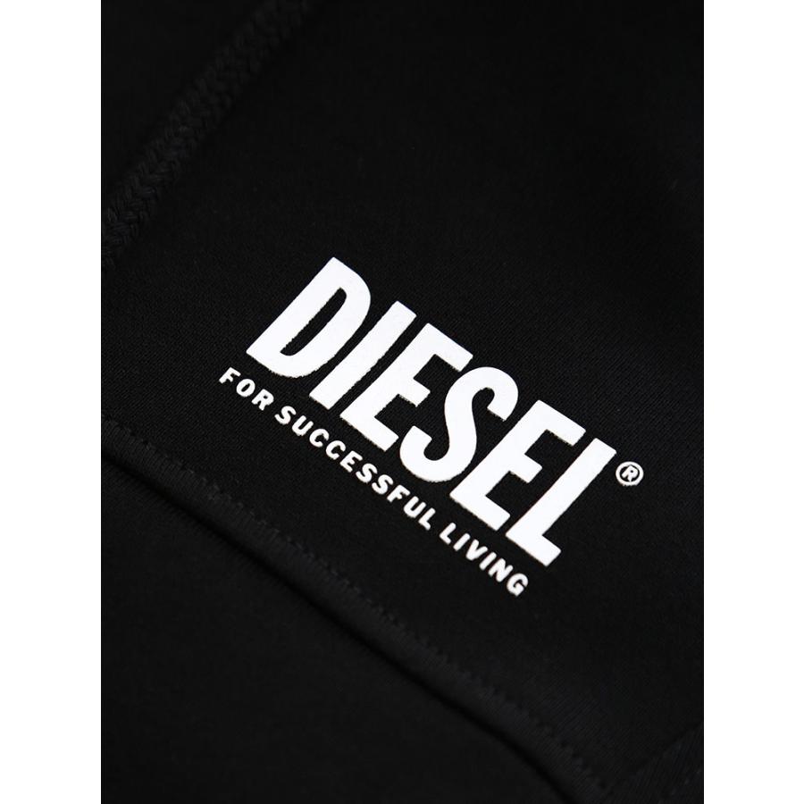DIESEL（ディーゼル） レディース パーカー ロゴ プリント スウェット