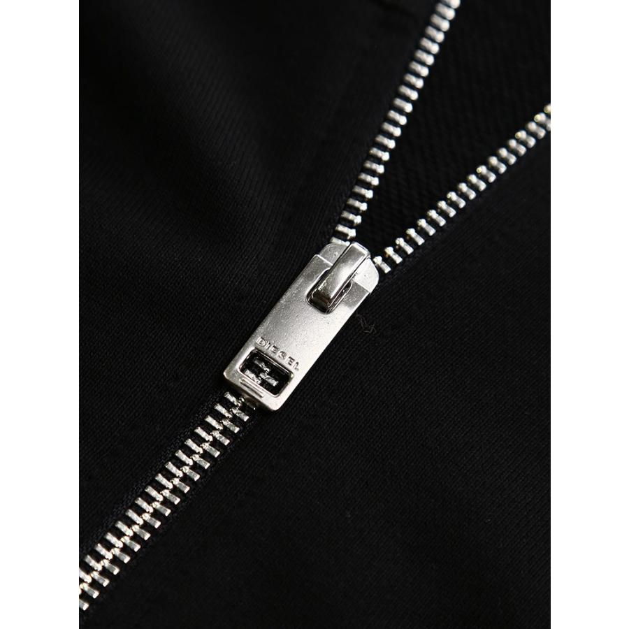 DIESEL（ディーゼル） レディース パーカー ロゴ プリント スウェット