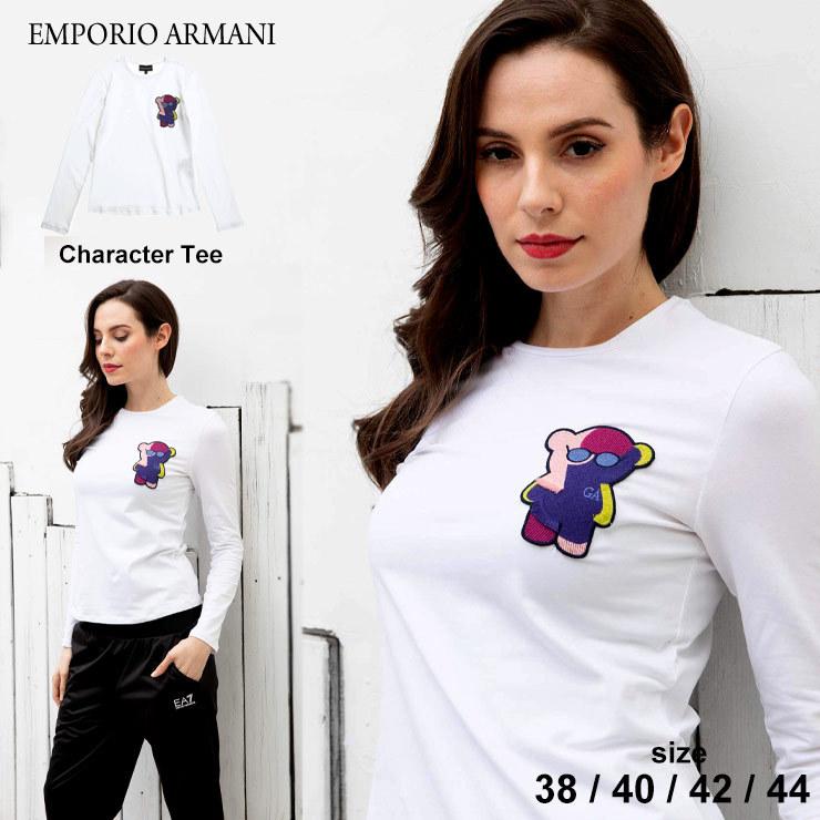 エンポリオアルマーニ EMPORIO ARMANI レディース マンガベア 刺繍 クルーネック 長袖 Tシャツ ブランド トップス ロンT  EAL6K2T6B2JQAZ :7537216131:ゼンオンライン - 通販 - Yahoo!ショッピング