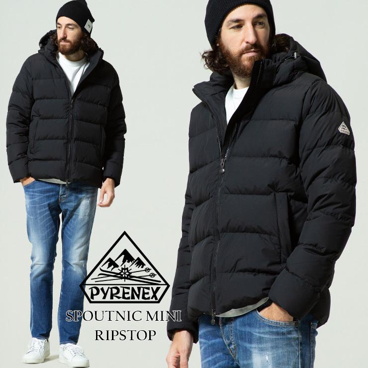 ピレネックス メンズ Pyrenex ダウンジャケット Spoutnic Mini Ripstop スプ トニック ミニ リップストップ ブランド アウター ブルゾン ダウン Pnhmq006 本物品質の