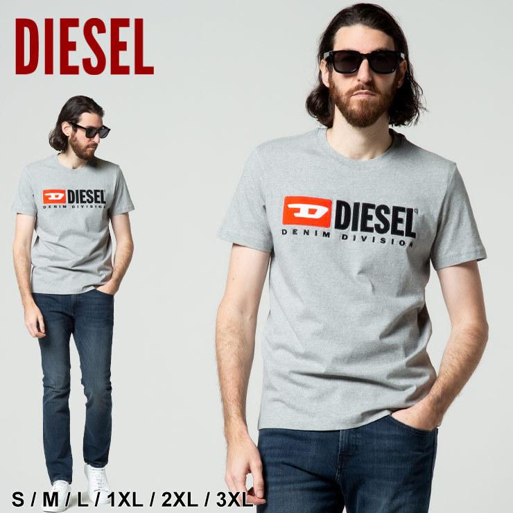 ディーゼル Tシャツ メンズ DIESEL ロゴ クルーネック 半袖 ブランド トップス カットソー 大きいサイズ DS03766AAXJ  T-DIEGOR-DIV :7537216320:ゼンオンライン - 通販 - Yahoo!ショッピング