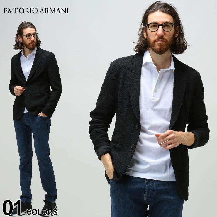 アルマーニ メンズ ジャケット シングル EMPORIO ARMANI エンポリオアルマーニ テーラード ジャガード ブランド  EAI1G870I1411 : 7537216364-15 : ゼンオンライン - 通販 - Yahoo!ショッピング