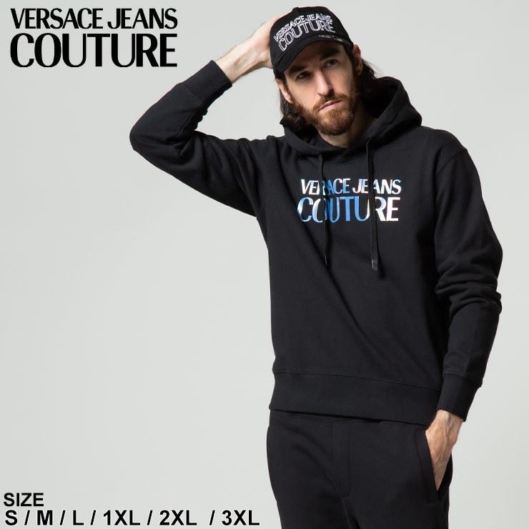 ヴェルサーチェ ジーンズクチュール メンズ パーカー VERSACE JEANS COUTURE ロゴプリント プルオーバー パーカー  VC72GAIP02CF06P :7537216382:ゼンオンライン - 通販 - Yahoo!ショッピング