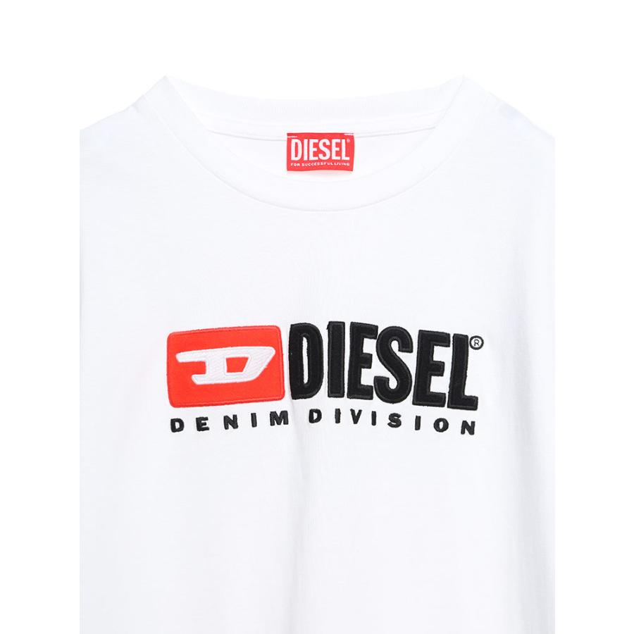 DIESEL ディーゼルレディース ワンピース ロゴ刺繍 クルーネック
