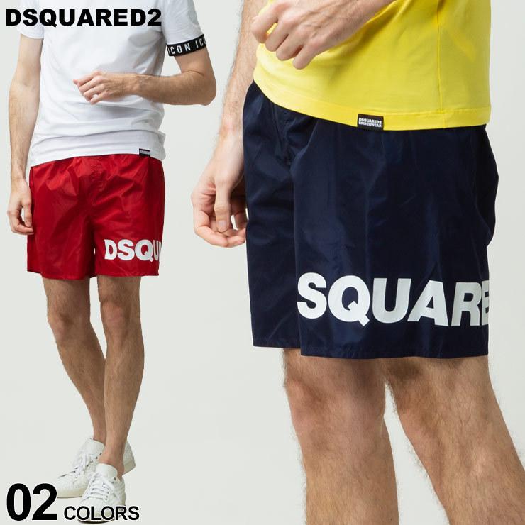 ディースクエアード メンズ ショートパンツ DSQUARED2 水陸両用 裾BIG