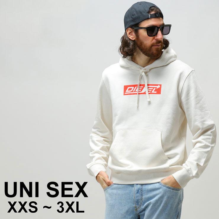 ディーゼル メンズ レディース パーカー DIESEL ユニセックス ロゴ