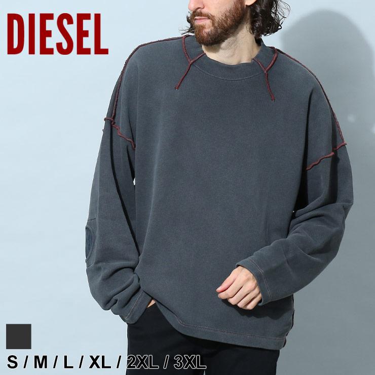 DIESEL ディーゼル メンズ トレーナー ブランド トップス プル
