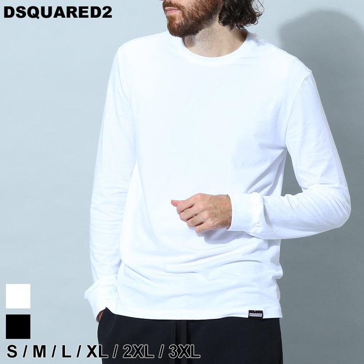 ディースクエアード メンズ Tシャツ 長袖 DSQUARED2 ブランド ロンT 