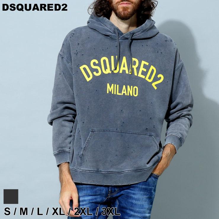 ディースクエアード メンズ パーカー DSQUARED2 ブランド フーディー