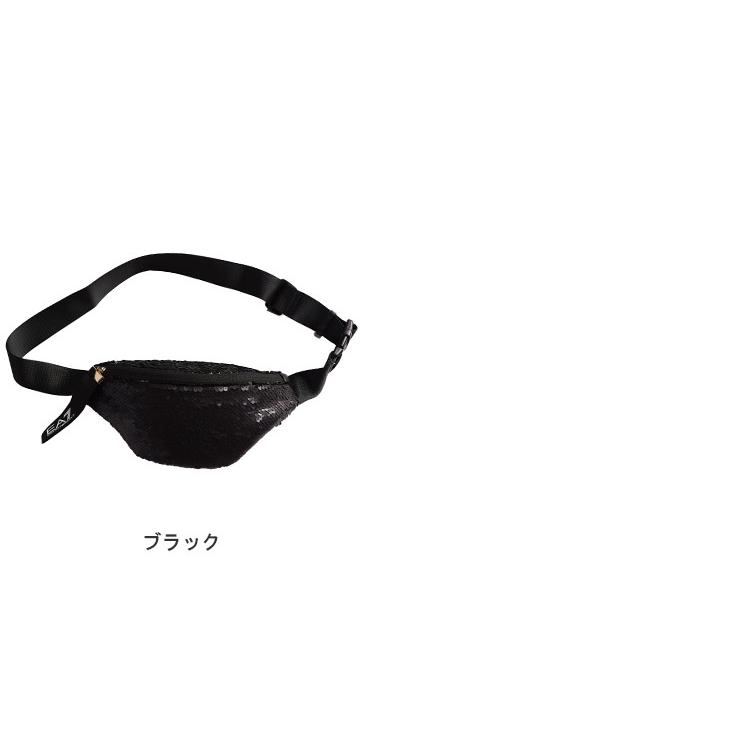 【✨美品✨】エンポリオアルマーニ デカロゴ エンボス ボディバッグ レザー 黒 バッグ】エンポリオアルマーニ クロスボディBAG｜ 再生素材で