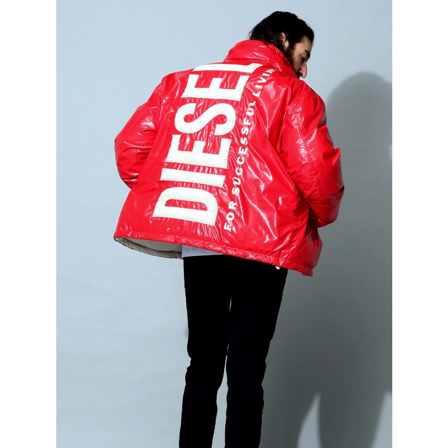 ディーゼル メンズ ブルゾン DIESEL ジャケット リバーシブル ロゴ フルジップ スタンド W-JUPITER 中綿 DSA062920JKKL ブランド ディーゼル メンズ ブルゾン DIESEL ジャケット リバーシブル ロゴ フルジップ スタンド W-JUPITER 中綿 DSA062920JKKL ブランド