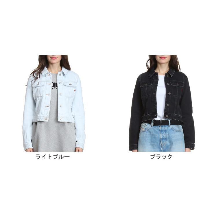 ディーゼル レディース ブルゾン DIESEL ブランド Gジャン デニムジャケット アウター ショート De-Slimmy Trucker Jacket スリムフィット DSLA04906｜zen｜02