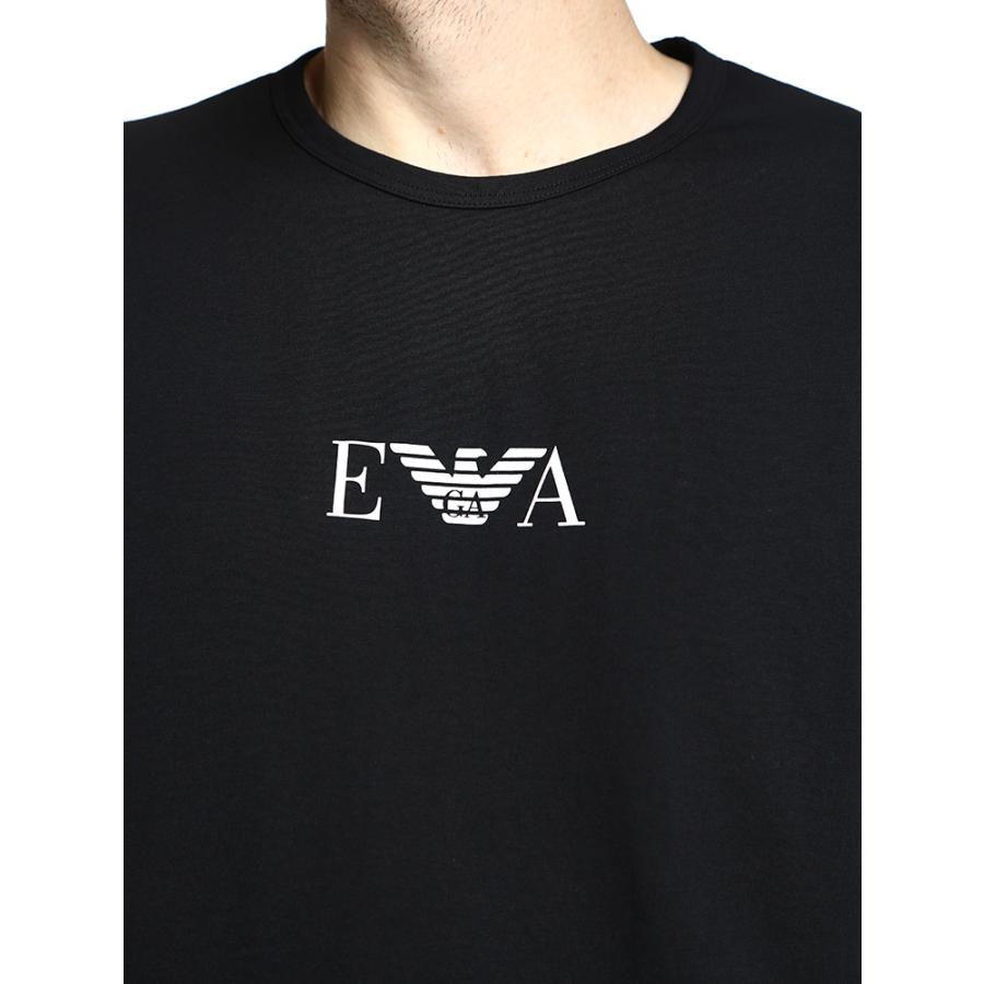 【EC限定】 アルマーニ メンズ Tシャツ 半袖 エンポリオアルマーニ EMPORIO ARMANI ブランド インナー 2枚セット シャツ ロゴ EAU111267CC715｜zen｜03