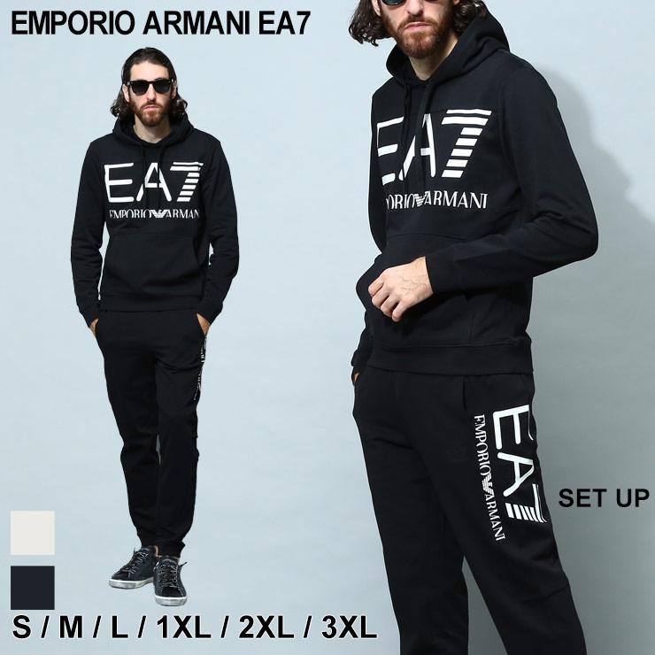アルマーニ EMPORIO ARMANI EA7 セットアップ パーカー