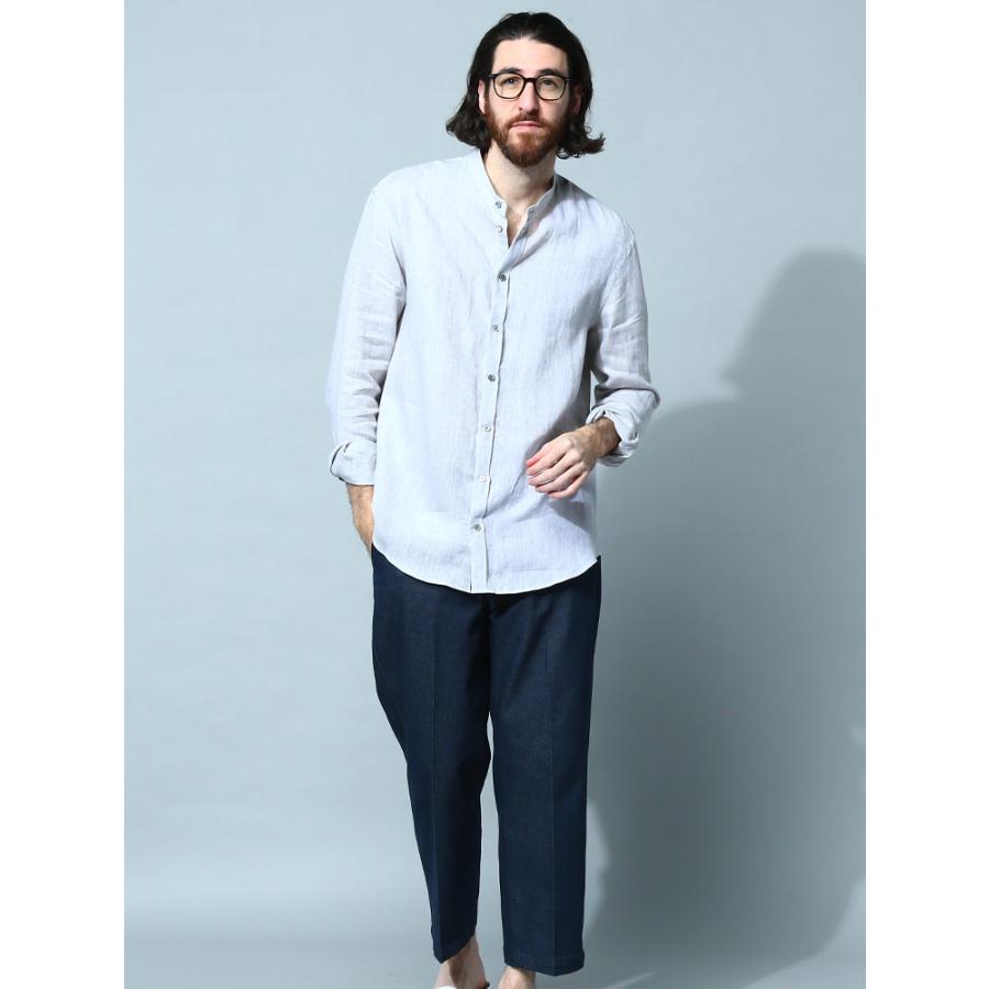 EMPORIO ARMANI アルマーニ シャツ リネンシャツ エンポリオ EMPORIO ARMANI アルマーニ シャツ リネンシャツ エンポリオ