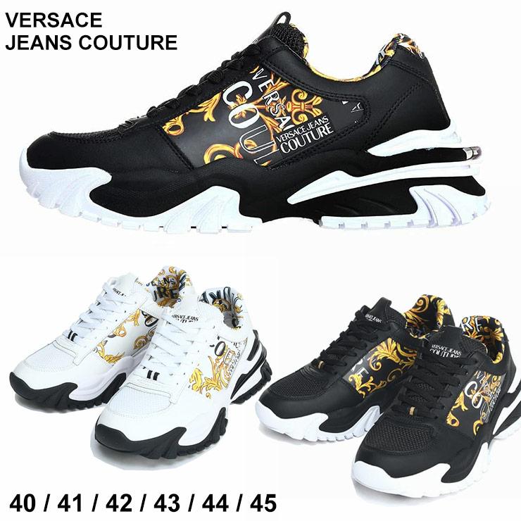 ヴェルサーチ スニーカー VERSACE JEANS COUTURE シューズ メンズ