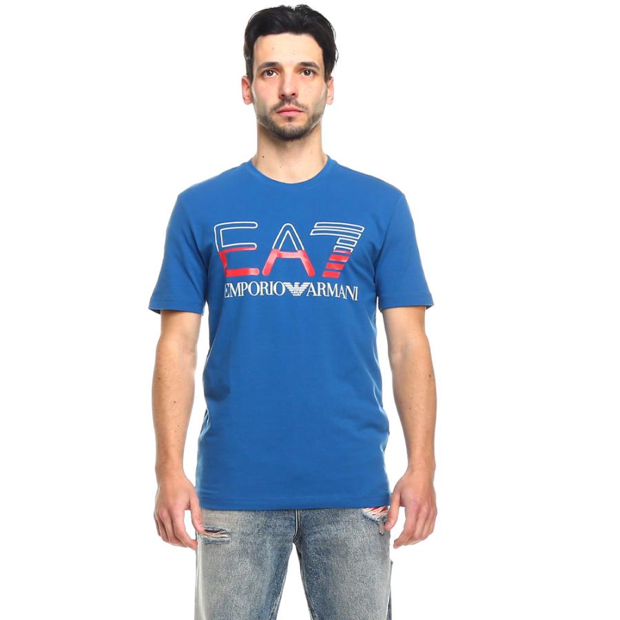 アルマーニ Tシャツ エンポリオアルマーニ EMPORIO ARMANI EA7 カットソー 半袖 メンズ ロゴ ストレッチ ブランド 大きいサイズあり EA73RPT07PJLBZ｜zen｜15