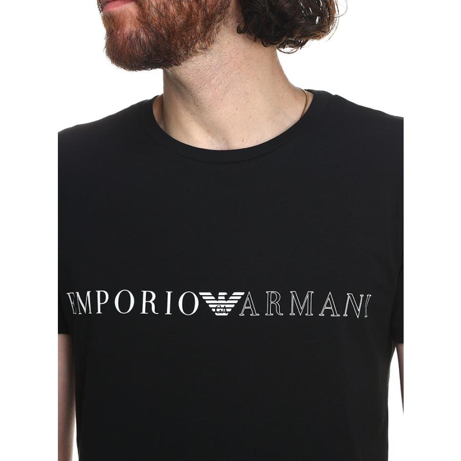 エンポリオ アルマーニ エンポリ EMPORIO ARMANI Tシャツ インナー アンダー 半袖 カットソー シャツ ロゴ メンズ トップス 大きいサイズあり EAU1110353R729｜zen｜03