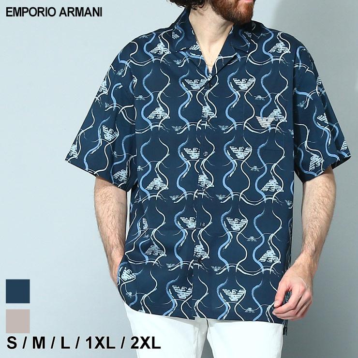アルマーニ シャツ EMPORIO ARMANI エンポリオアルマーニ メンズ 総柄