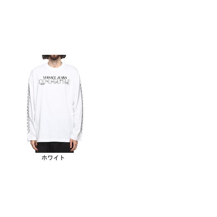 VERSACE JEANS COUTURE ヴェルサーチェ Tシャツ 長袖 ベルサーチ VERSACE JEANS COUTURE ヴェルサーチェ Tシャツ 長袖 ベルサーチ