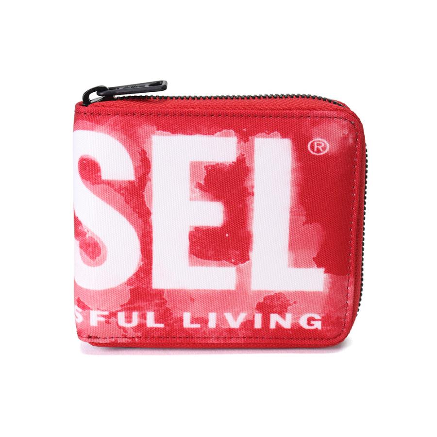 DIESEL ディーゼル 財布 メンズ 2つ折り財布 ロゴ プリント DIESEL ディーゼル 財布 メンズ 2つ折り財布 ロゴ プリント