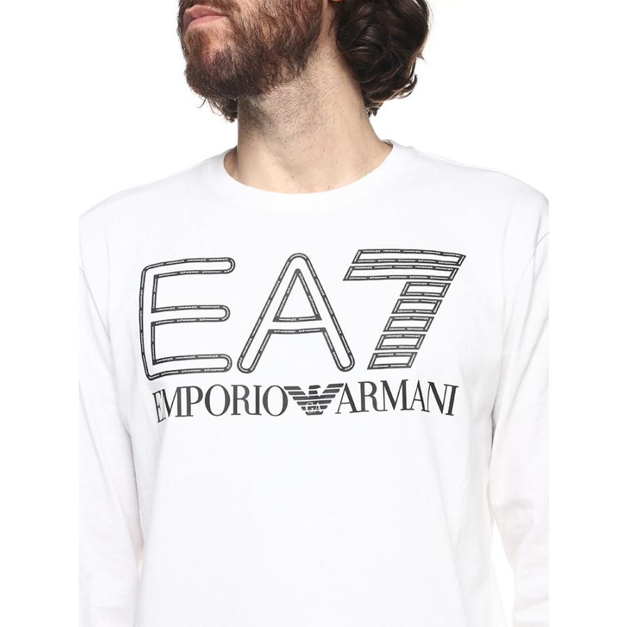 アルマーニ Tシャツ 長袖 メンズ EMPORIO ARMANI EA7 エンポリオアルマーニ ロンT ロゴ プリント ブランド トップス EA76RPT04PJFFZ｜zen｜03