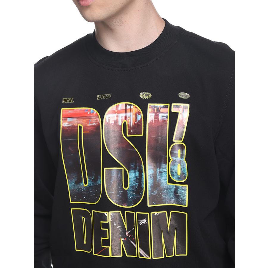 DIESEL ディーゼル トレーナー メンズ スウェット ロゴ プリント DIESEL ディーゼル トレーナー メンズ スウェット ロゴ プリント