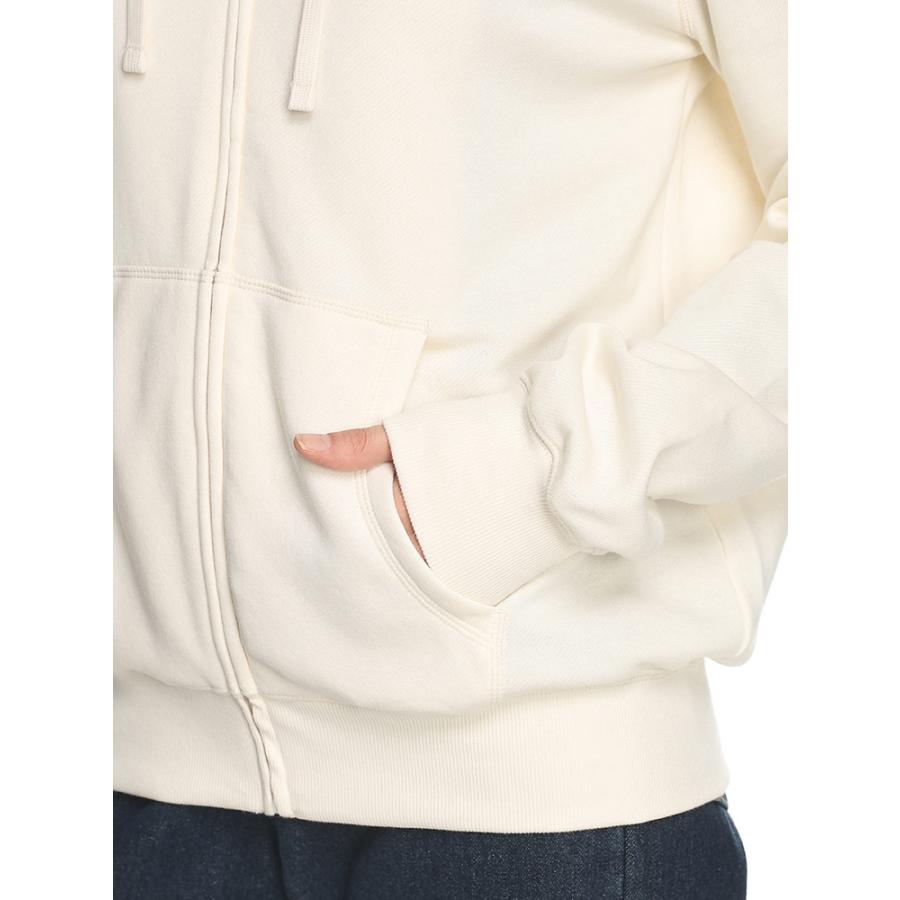 【極美品】エンポリオアルマーニ　フードパーカー　ホワイト　コットン　短丈　XL EMPORIO ARMANI アルマーニ パーカー エンポリオアルマーニ レディース