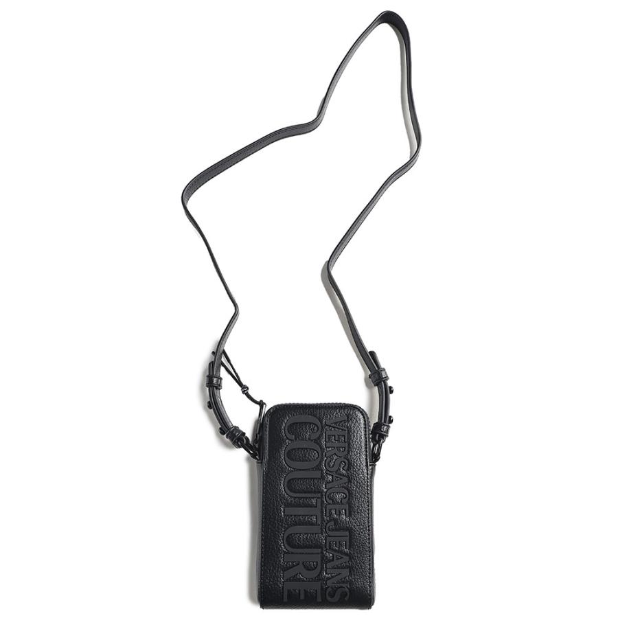 VERSACE JEANS COUTURE ヴェルサーチェ バッグ メンズ スマホポーチ