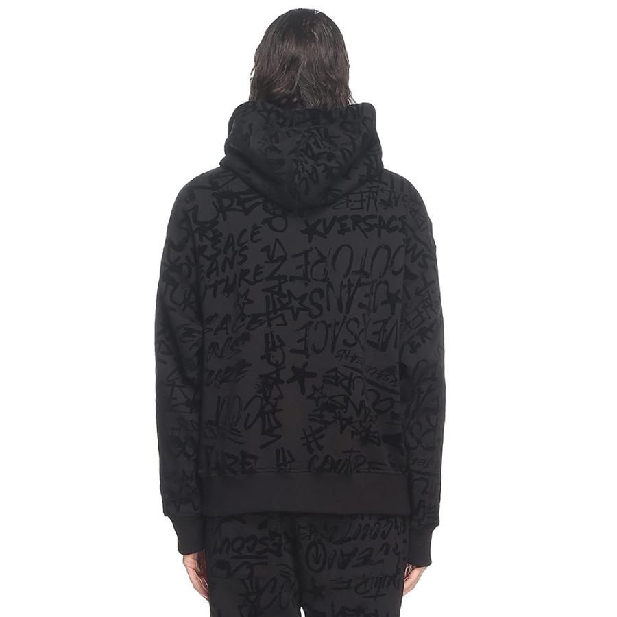 VERSACE JEANS COUTURE ヴェルサーチェ パーカー メンズ フーディー 裏 