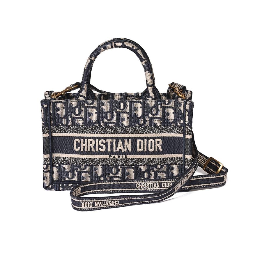 り*ご様 Dior 鞄 Christian Dior ディオール DIOR 刺繍 ロゴ トートバッグ