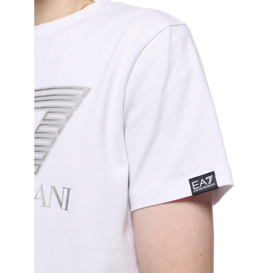 アルマーニ Tシャツ EMPORIO ARMANI EA7 エンポリオアルマーニ メンズ 半袖 ロゴ ブランド EA73DPT37PJMUZ｜zen｜05