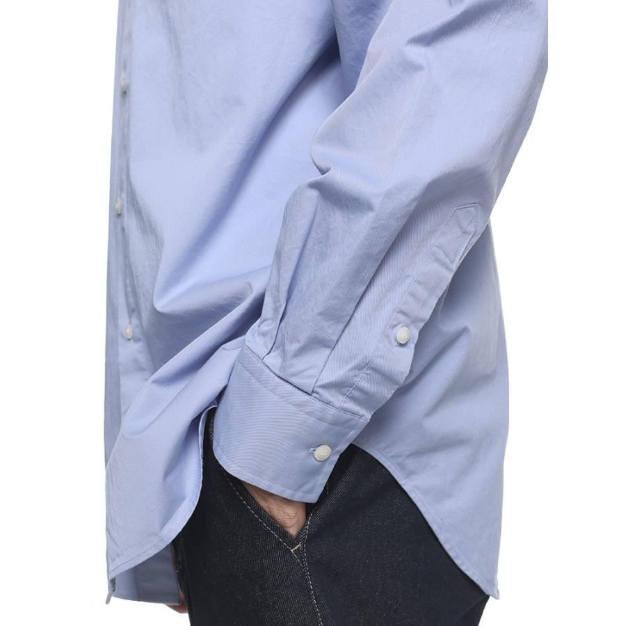 DIESEL（ディーゼル） シャツ メンズ 長袖 コットン 刺繍 バックロゴ